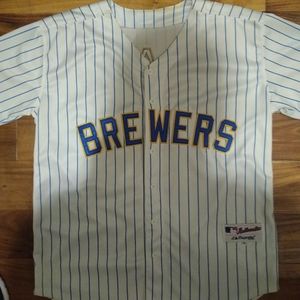 Brewers Ryan Braun Majestic throwback jersey